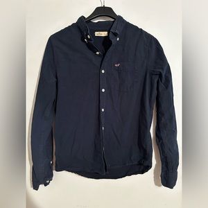 Hollister Mens Long Sleeve Button Down Large